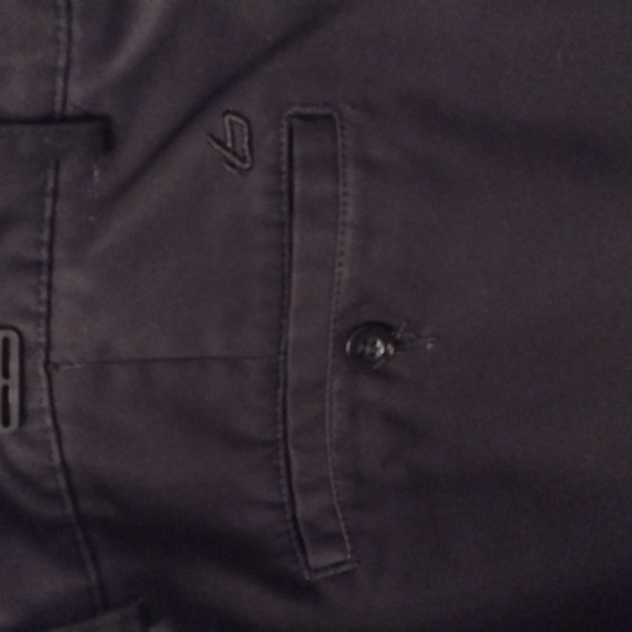 Men's black golf shorts - Picture 4 of 4